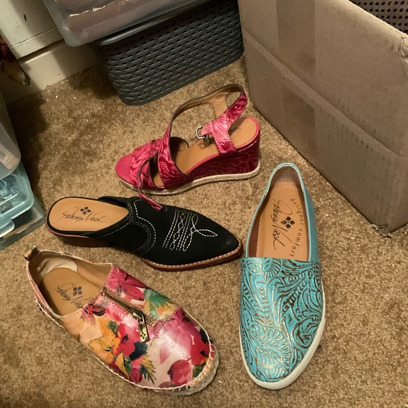 Four pair of Patricia Nash shoes all new - Picture 1 of 1